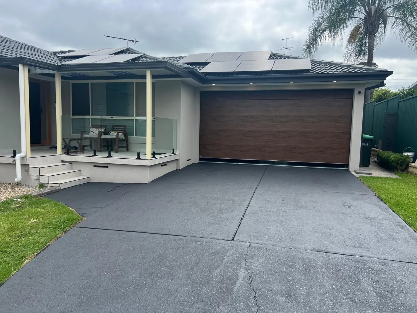 Renovated single-storey home with new driveway
